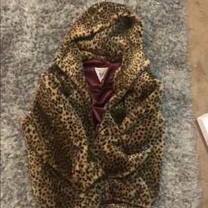 VINTAGE cheetah coat